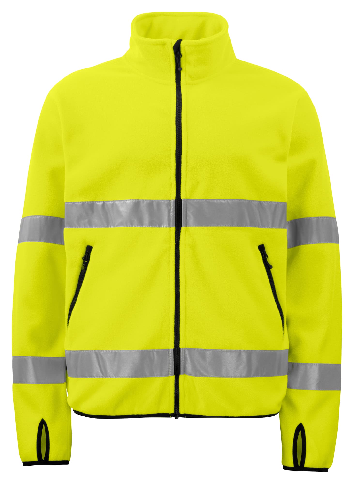 6327 Fleecejakke EN ISO 20471 Kl 3