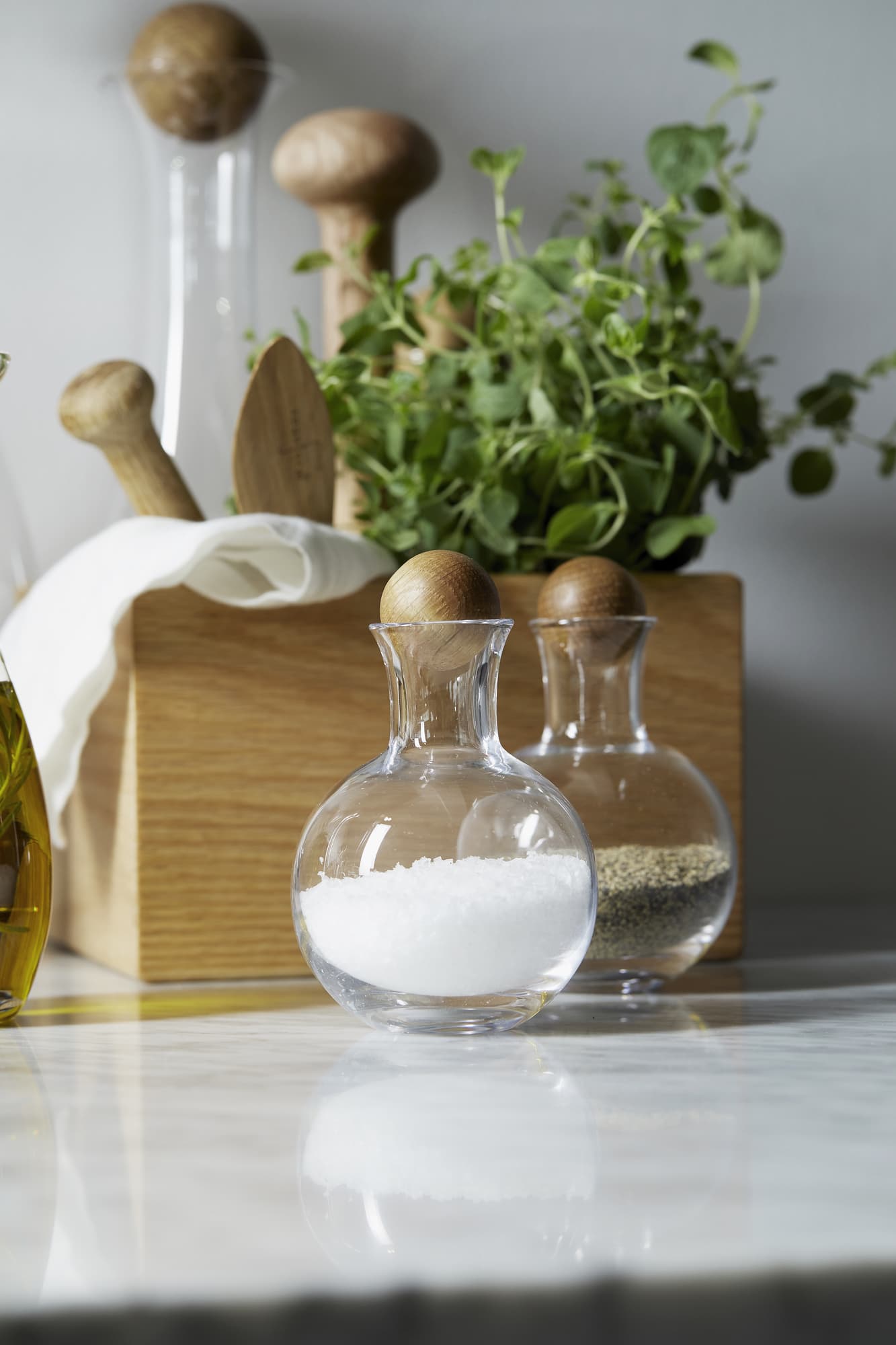 Nature serverings-sett med eikekork, 2-pk – bilde 4