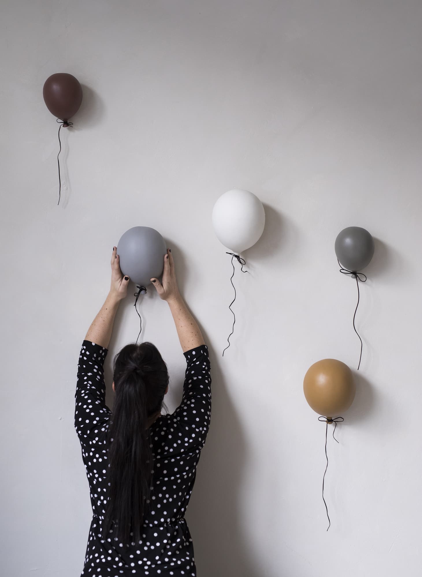 Balloon decoration L, Grå – bilde 3