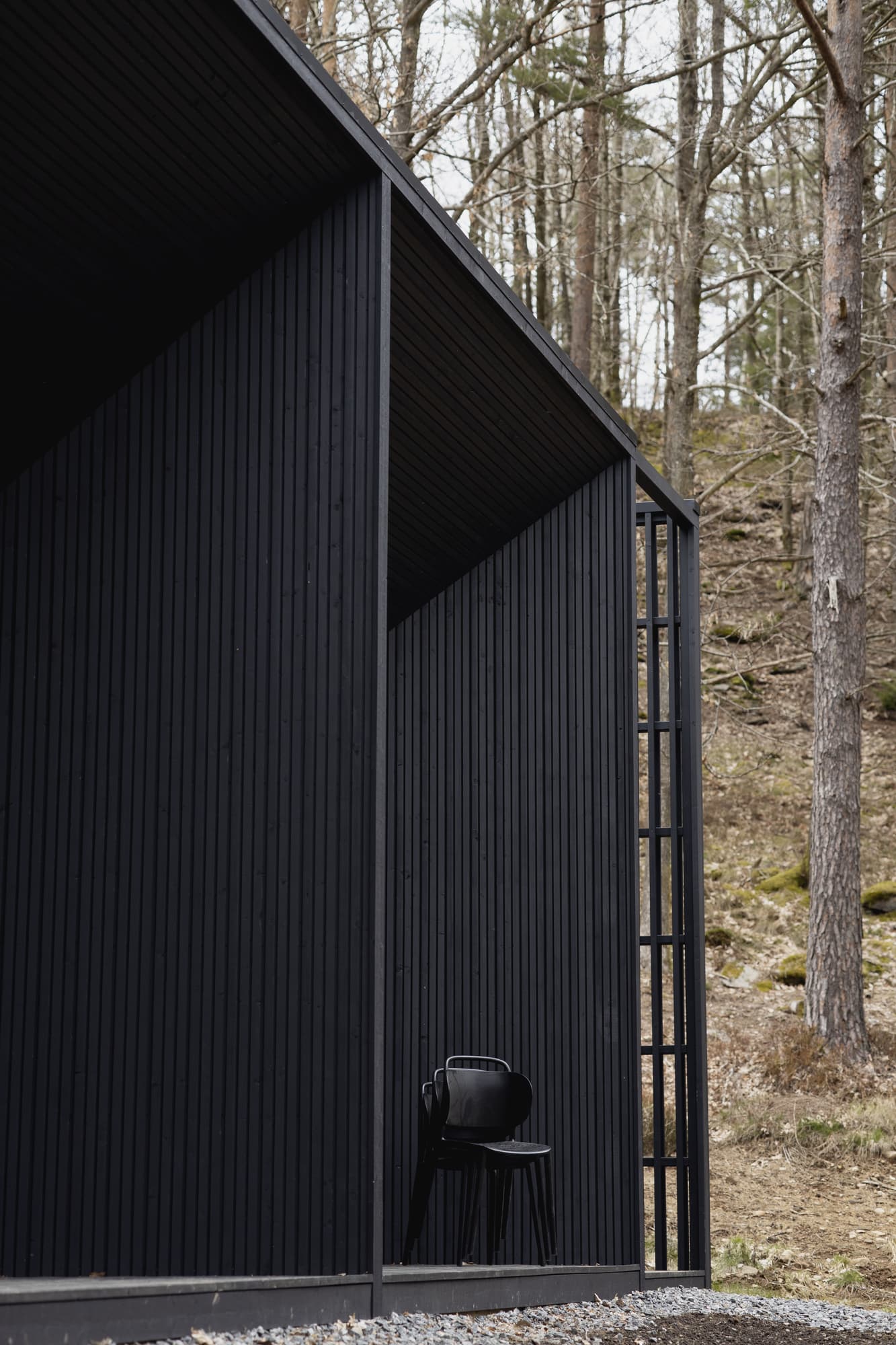 Stol Ayla, Svart – bilde 4