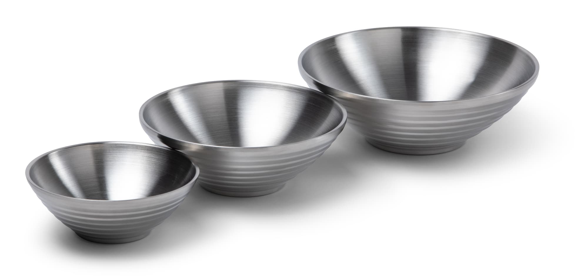 Skål Stainless Dobbeltvegg 3-pk. – bilde 1