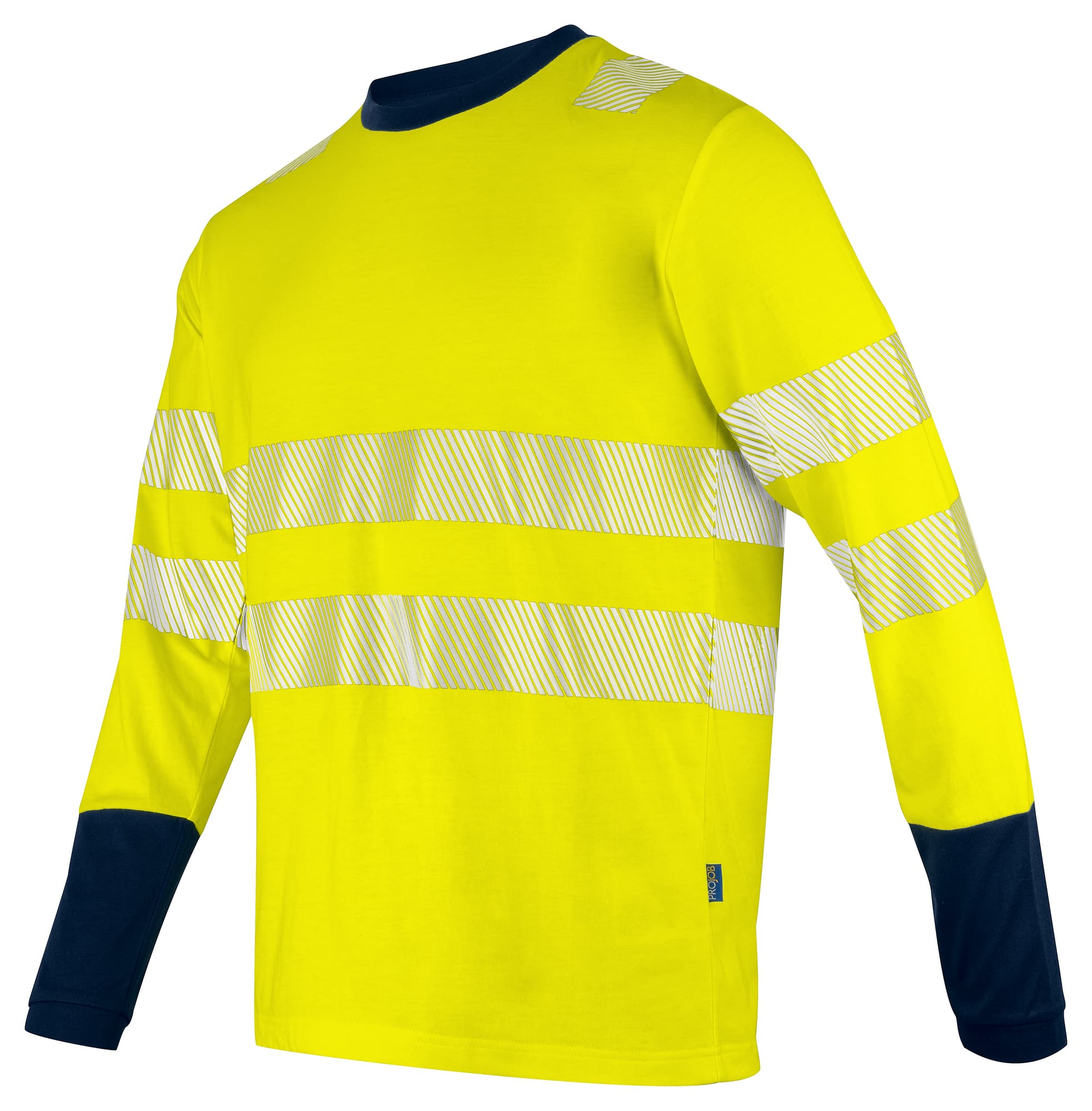 6014 T-shirt Langermet EN ISO 20471 Kl 3/2 – bilde 2