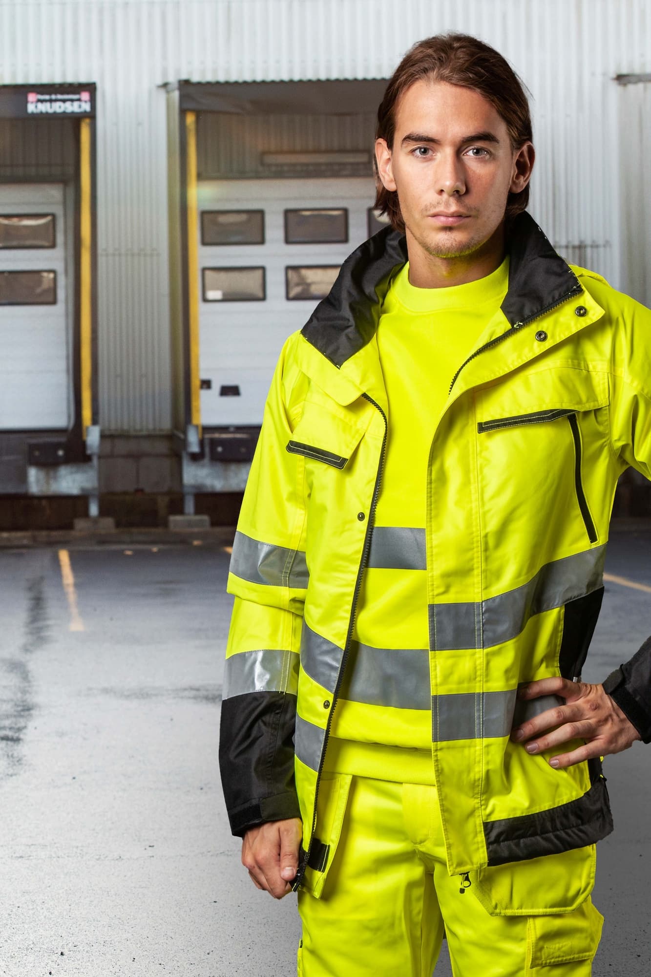 6440 Skalljakke EN ISO 20471 Kl 3