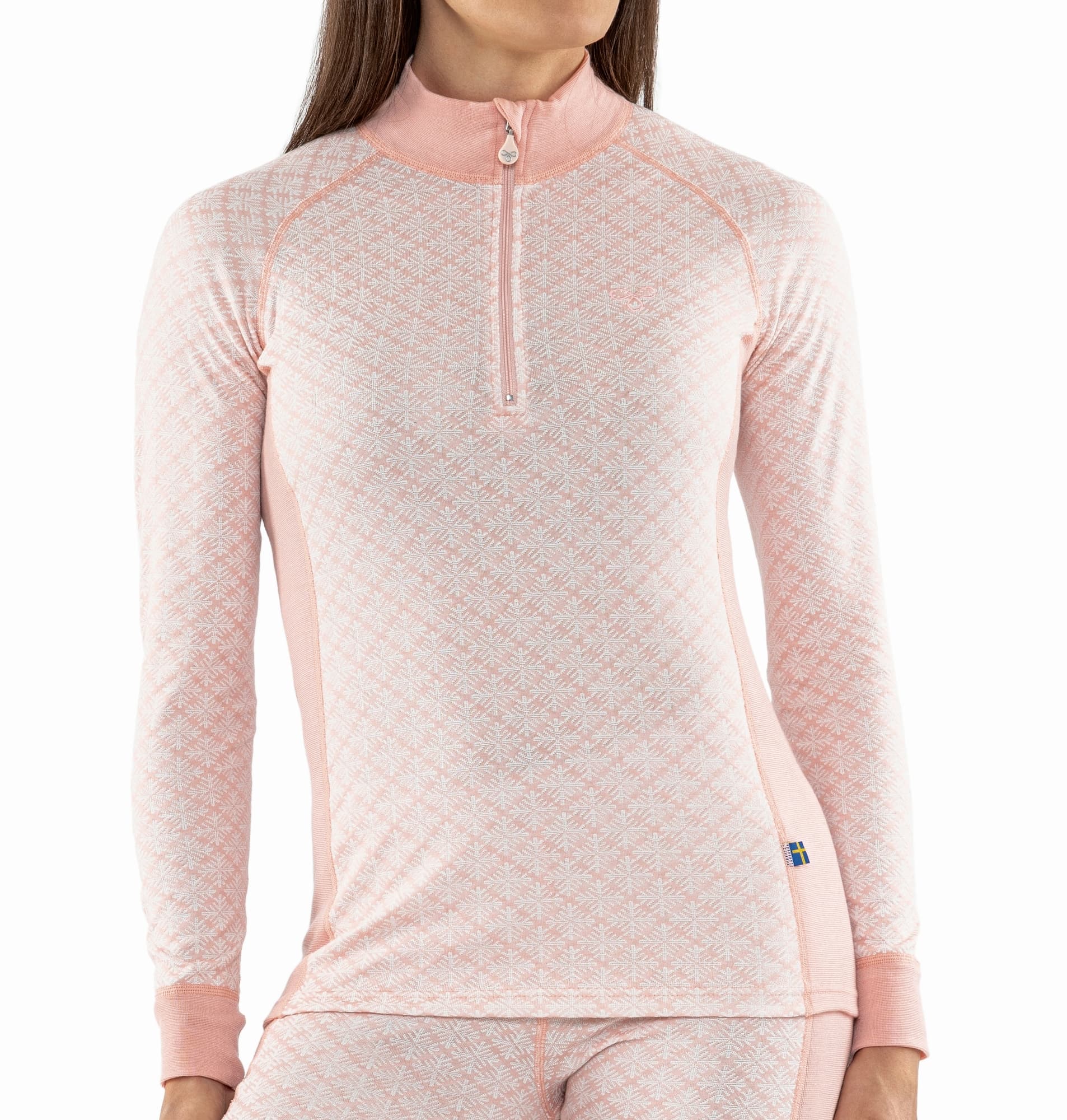 Termo Sequal Jaquard Turtle neck w. zip LS W – bilde 2