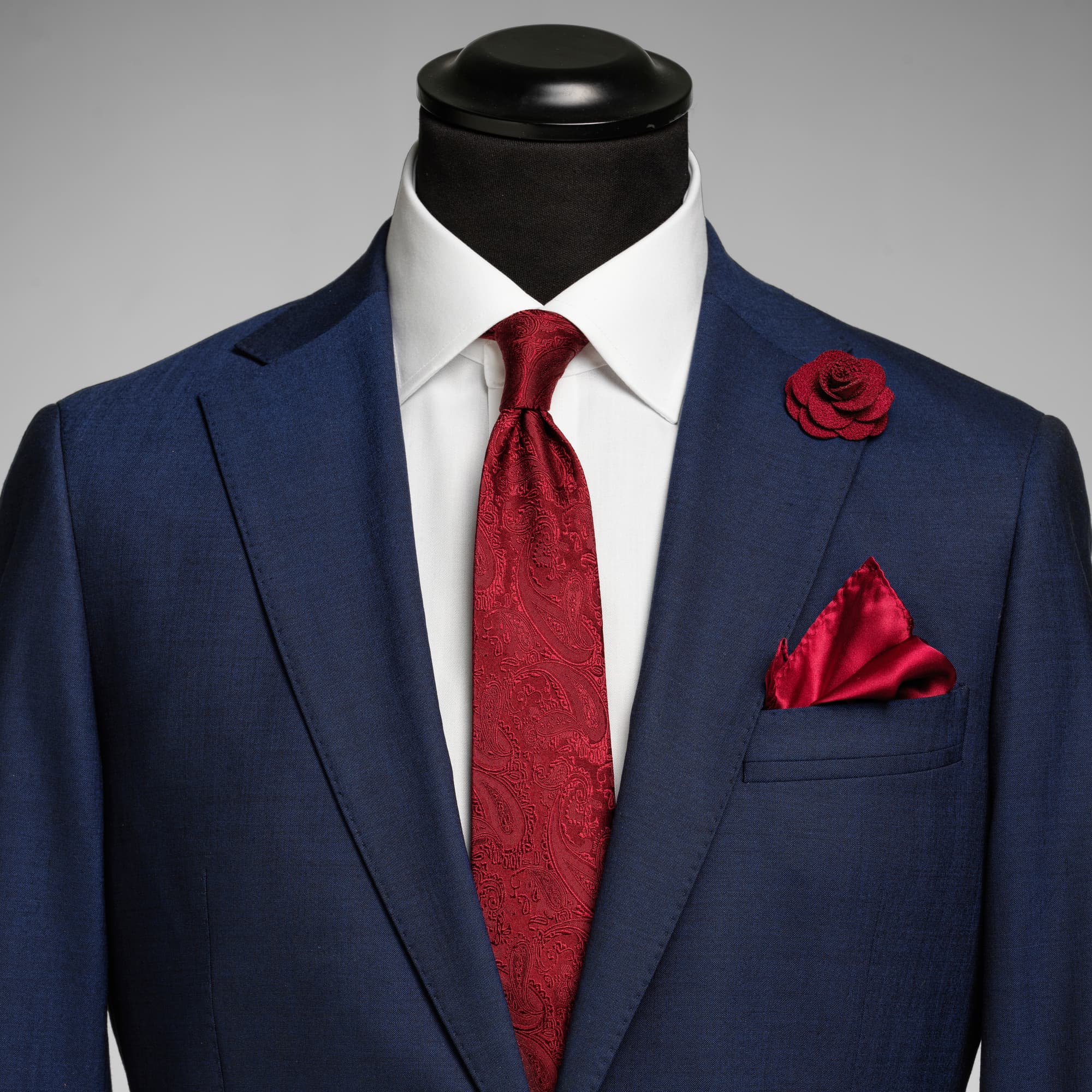Giftbox Solid Paisley Tie – bilde 2