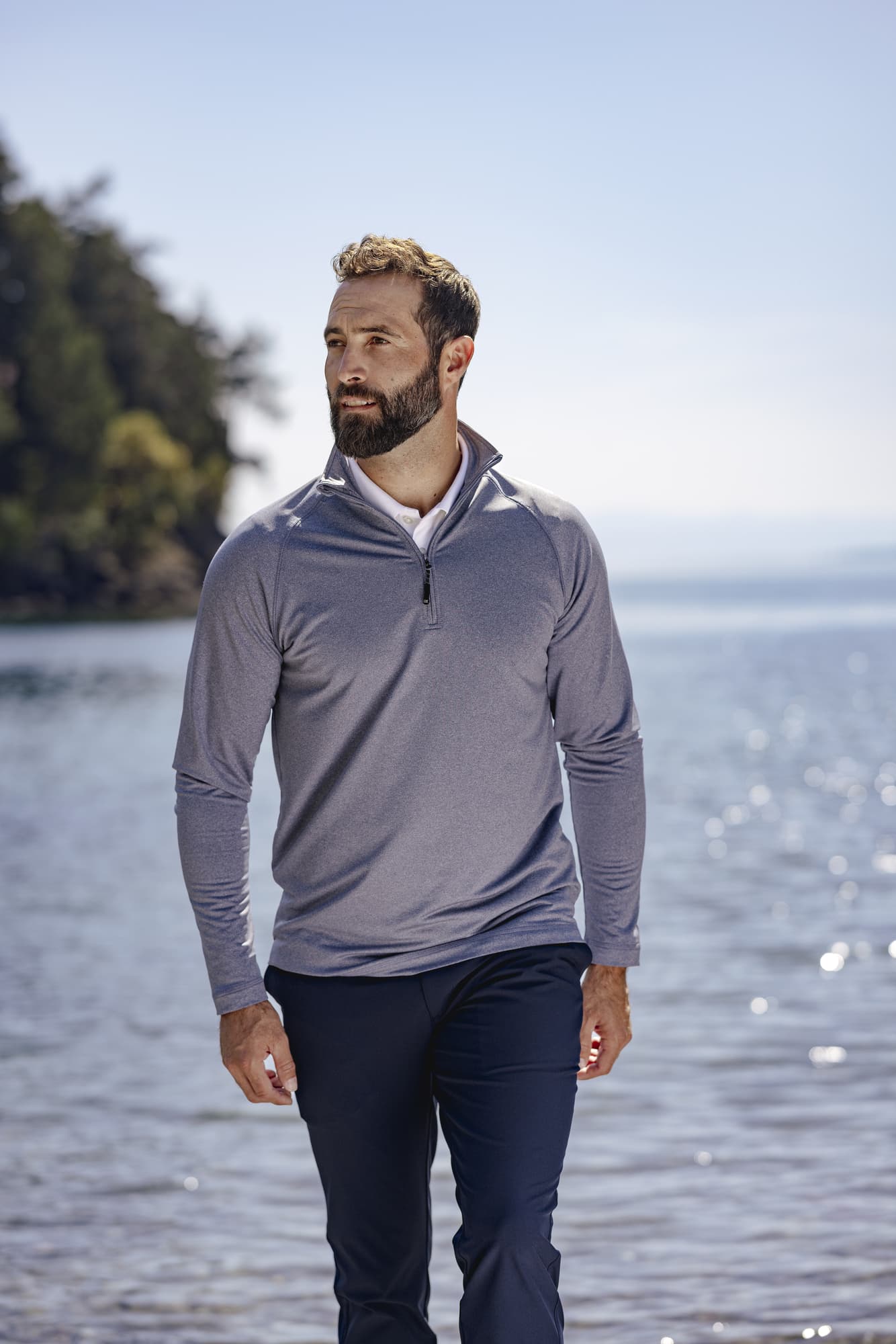 Coos Bay Half Zip Men