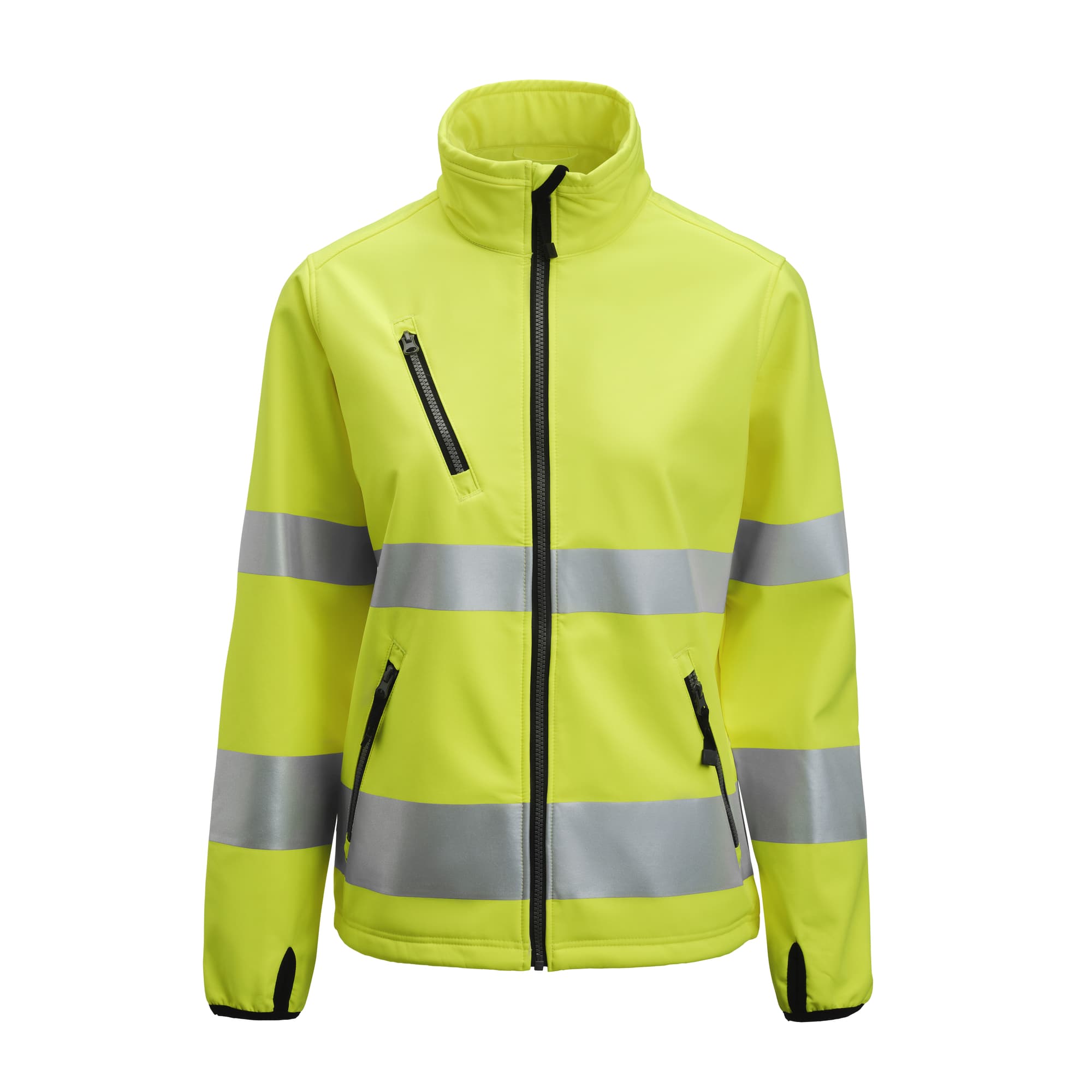 Womens Softshell Jacket Hi-vis – bilde 1