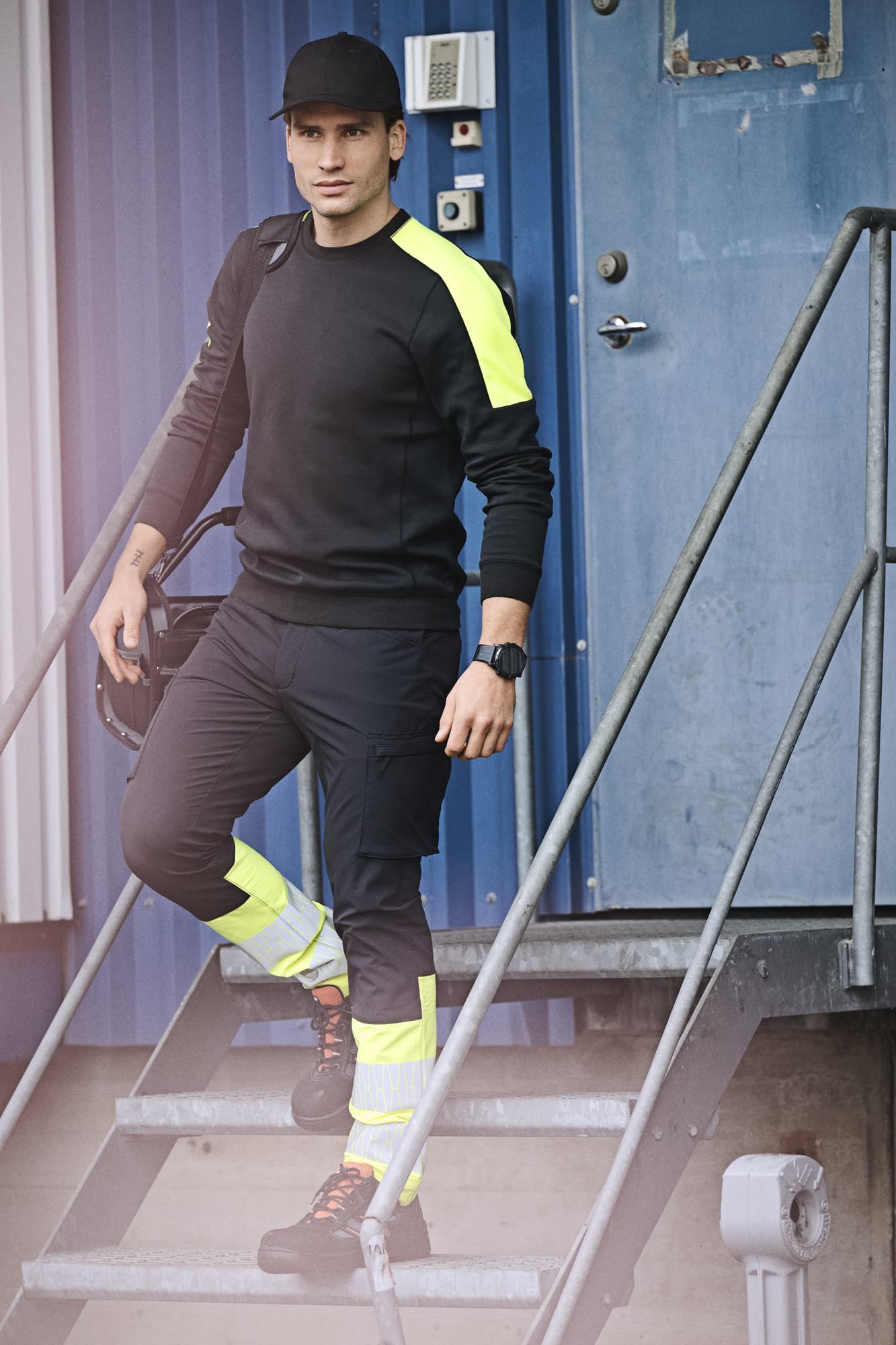 Service trouser stretch Hi-Vis – bilde 5