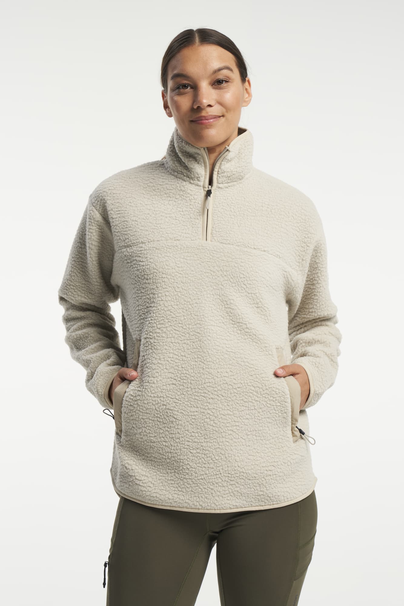 Yoke Half Zip Women