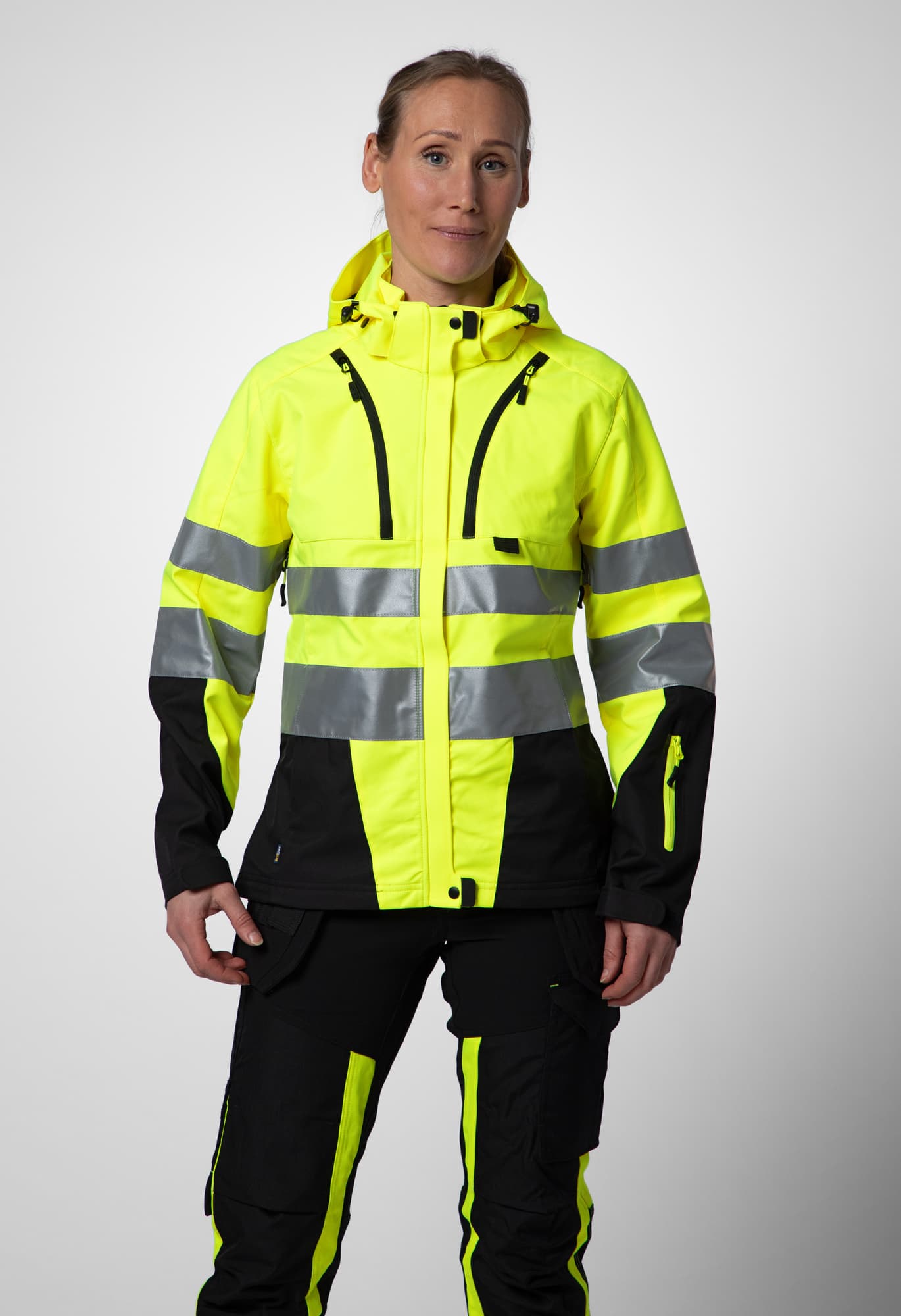 6423 Jakke Dame EN ISO 20471 Kl 3/2
