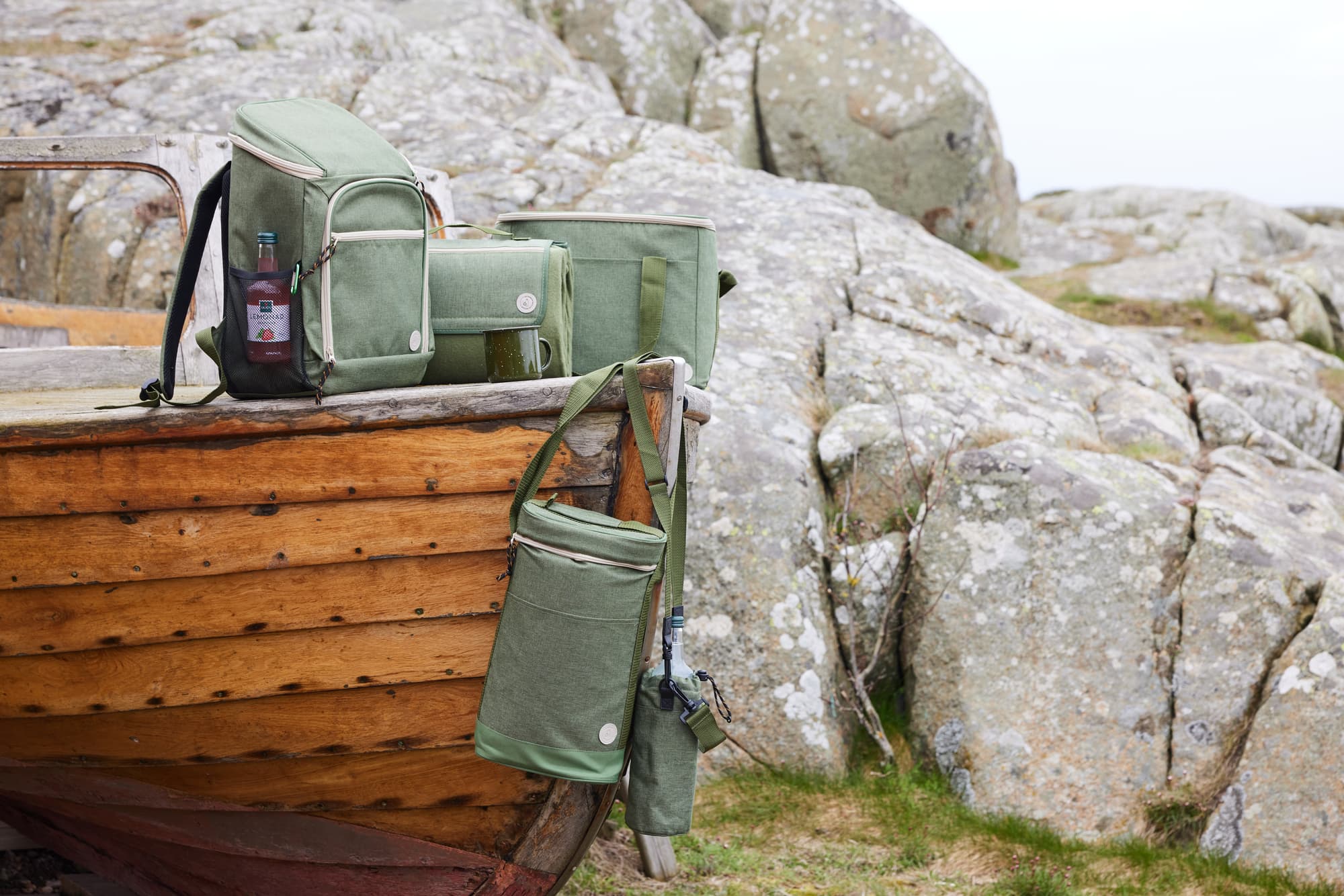 City Kjølebag høy, grønn – bilde 5