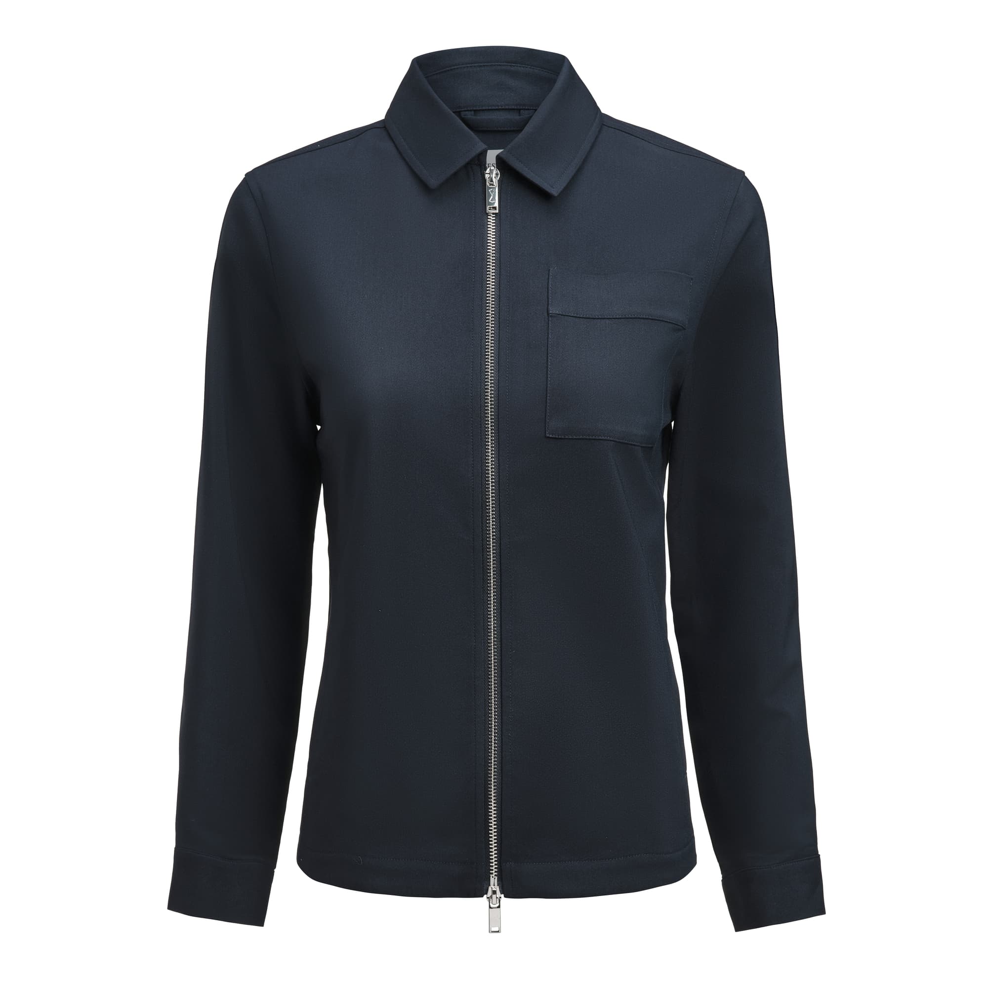 Modern Zip Overshirt Woman – bilde 1