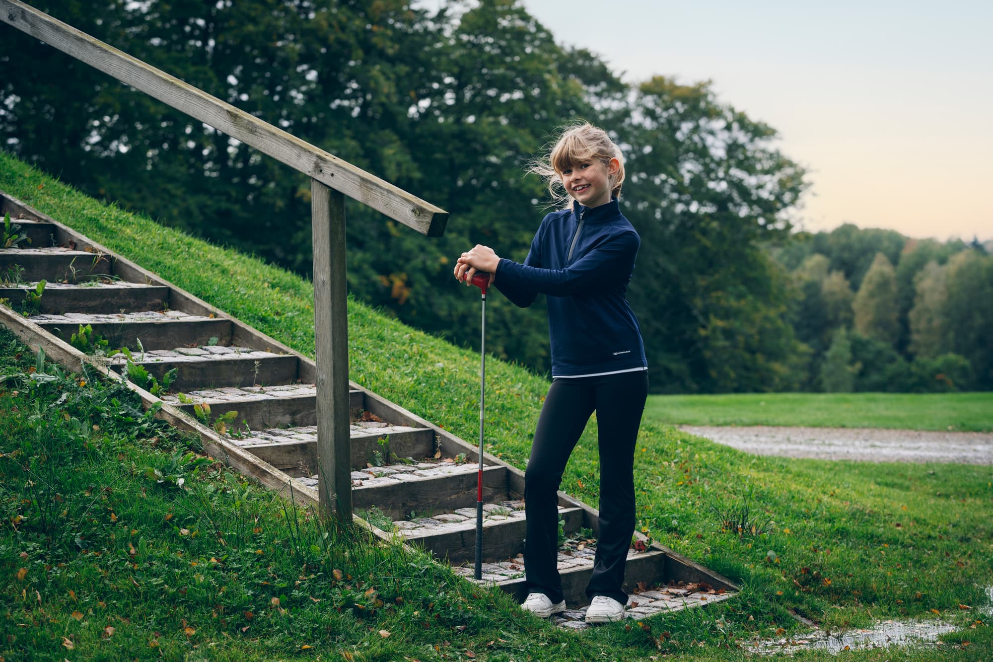 Adapt Half Zip Jacket Junior – bilde 5