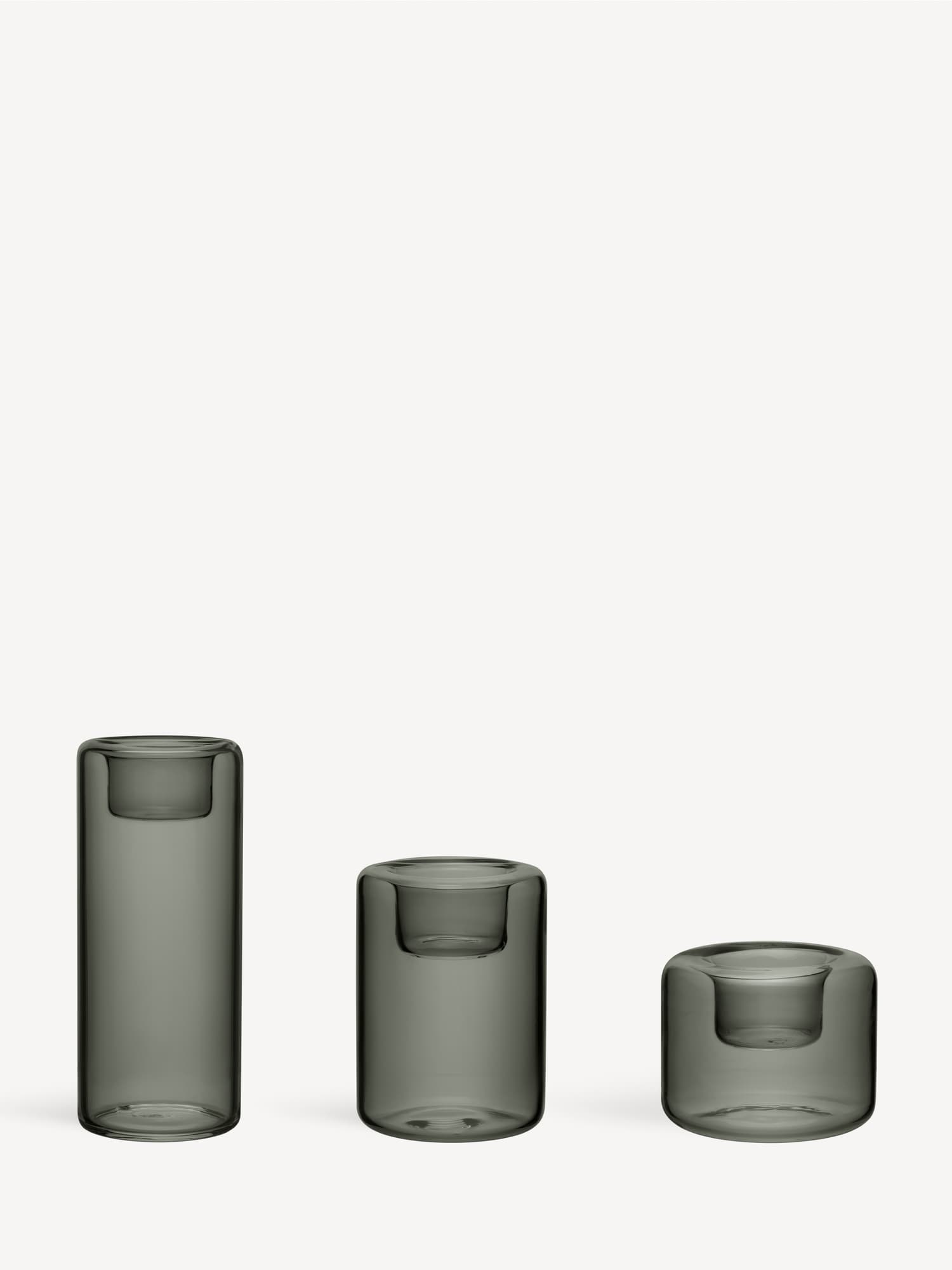 Happy lyslykt antrasitt, 68, 105, 150 mm,  3-pk – bilde 2