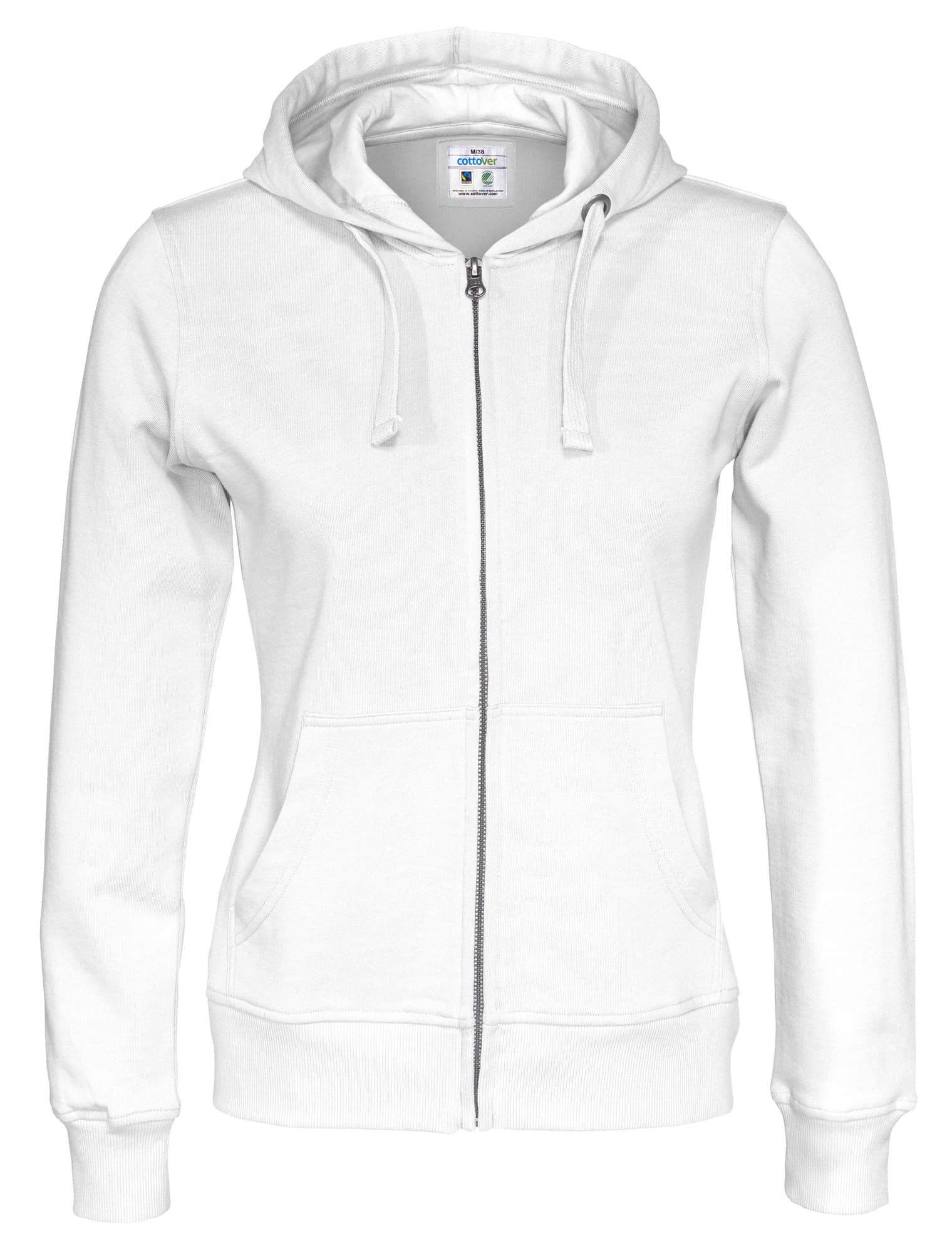 Full Zip Hood Lady – bilde 1