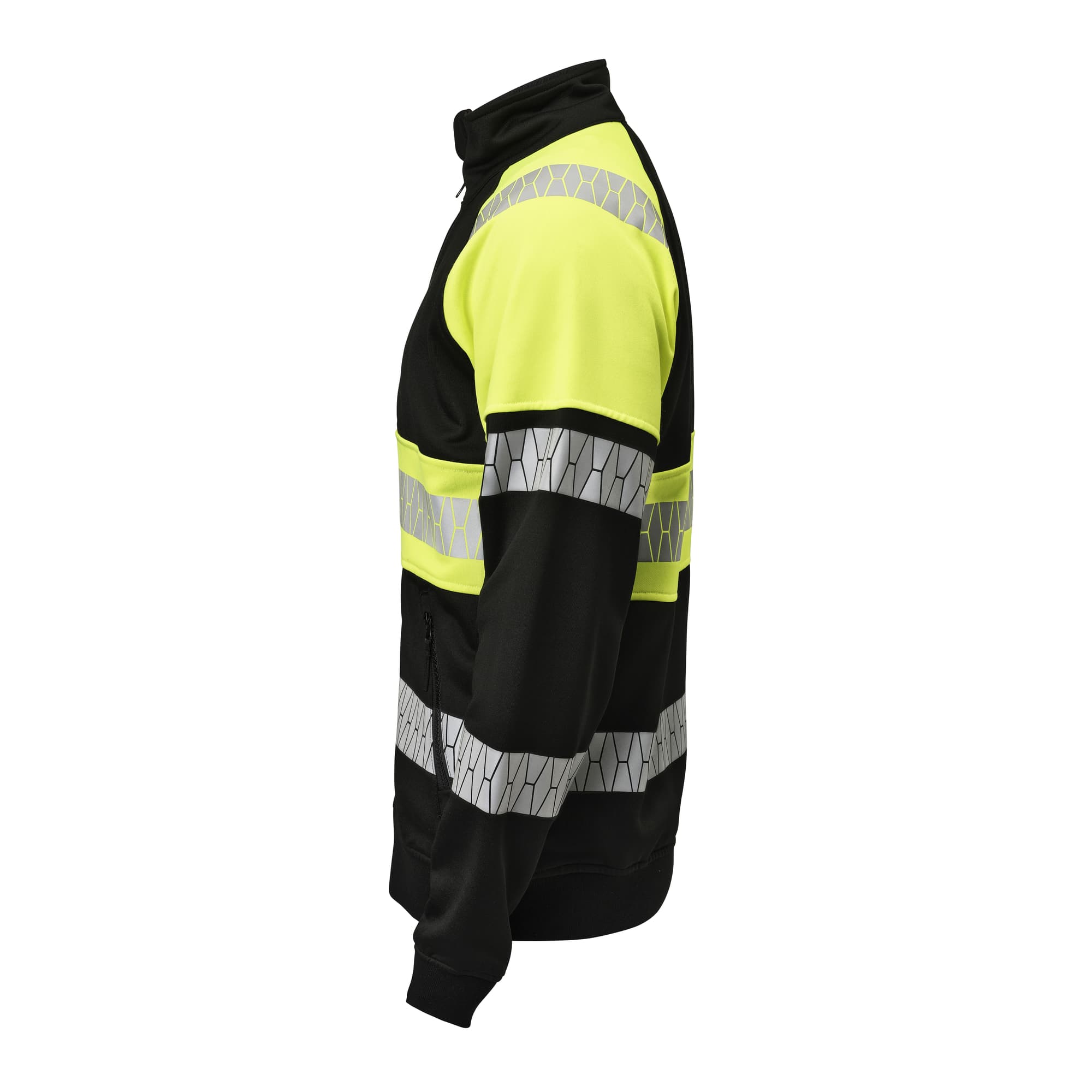 Sweatshirt Full-Zip Hi-Vis – bilde 2
