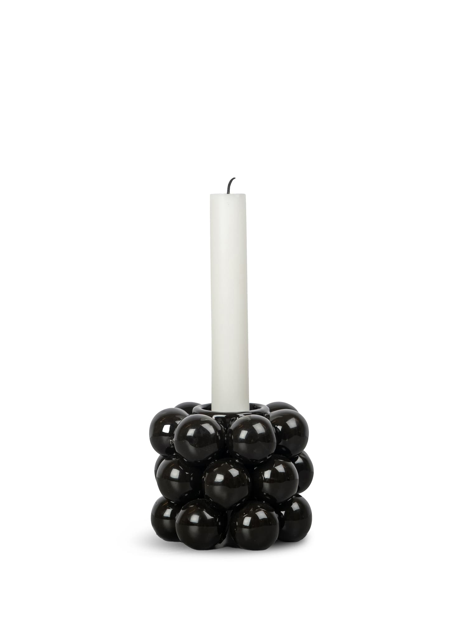Lysestake Globe Small, svart. – bilde 1