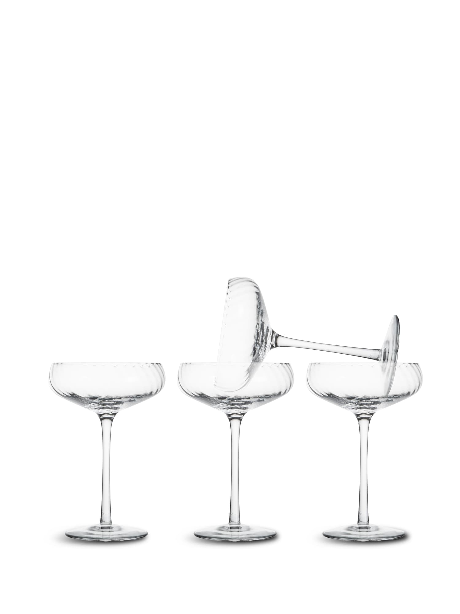Champagne coupe Opacity, 4-pk. – bilde 1
