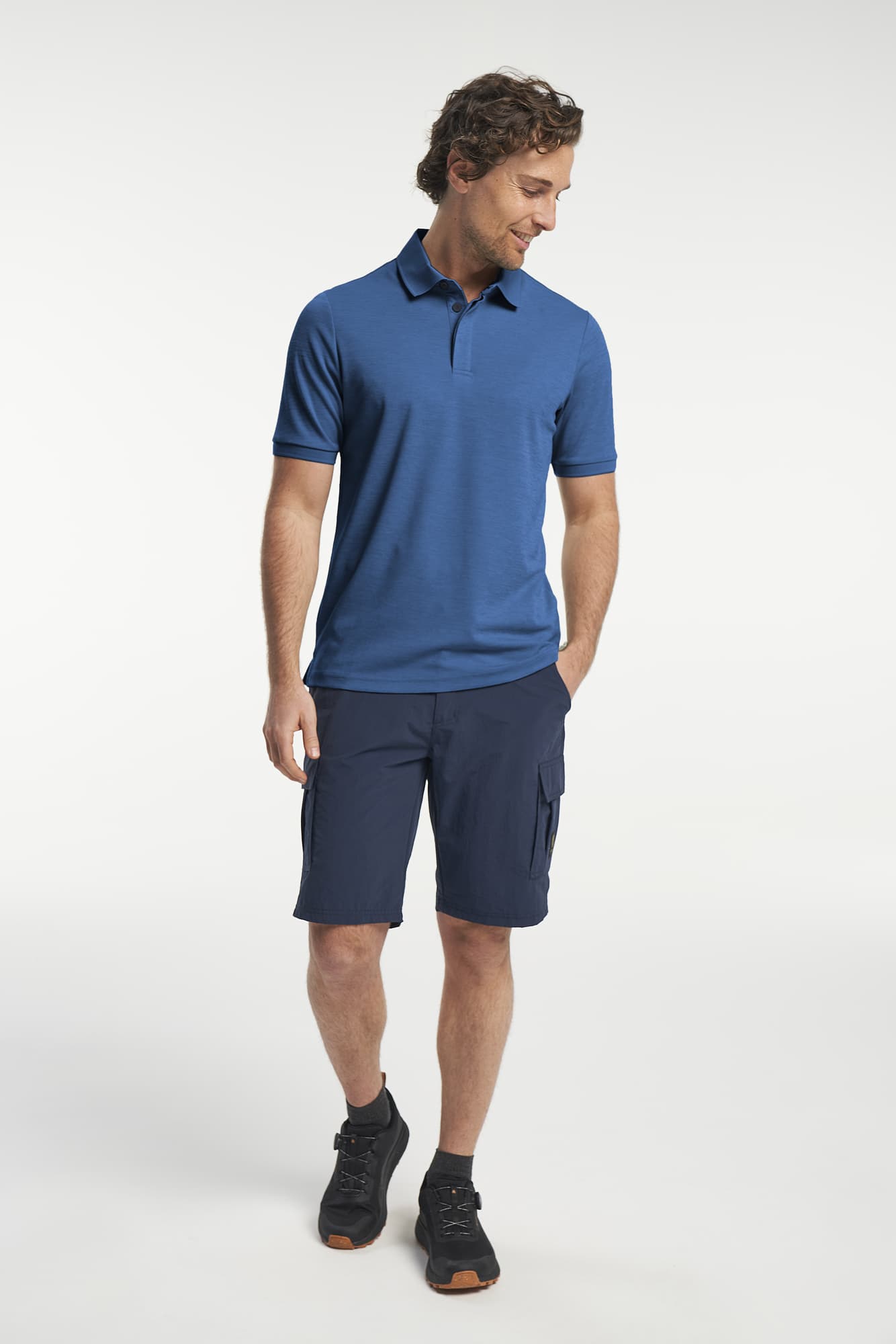 TXlite Melange Polo Men – bilde 4