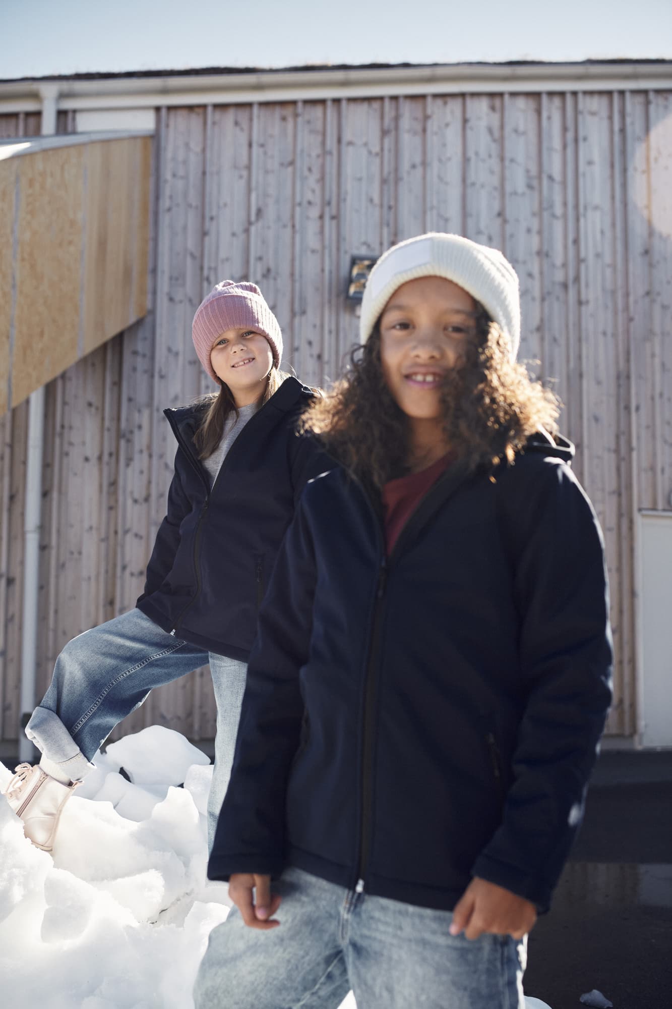 Padded Hoody Softshell Junior