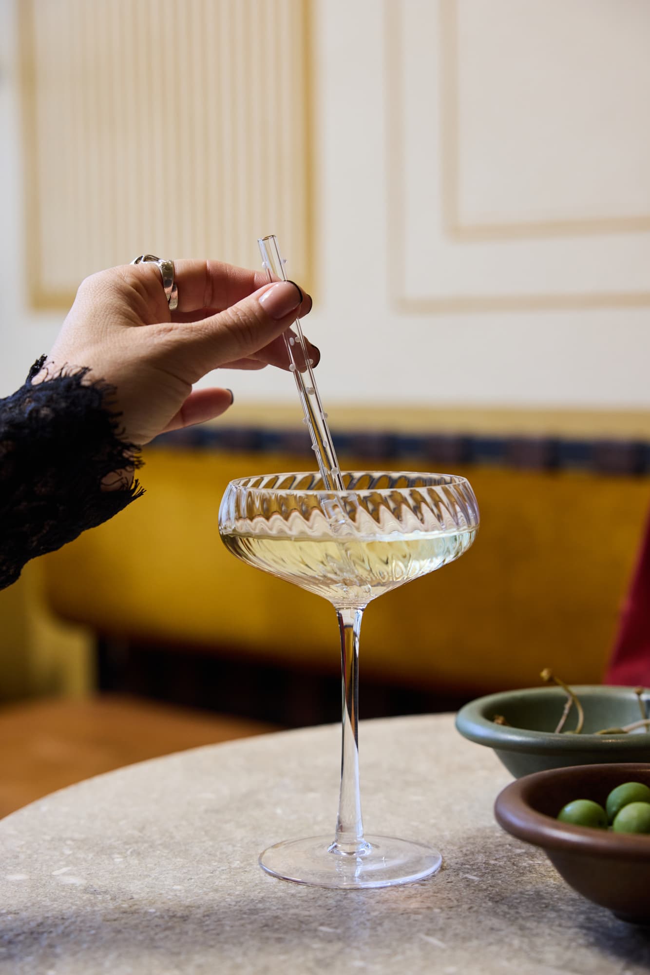 Champagne coupe Opacity, 2-pk. – bilde 4