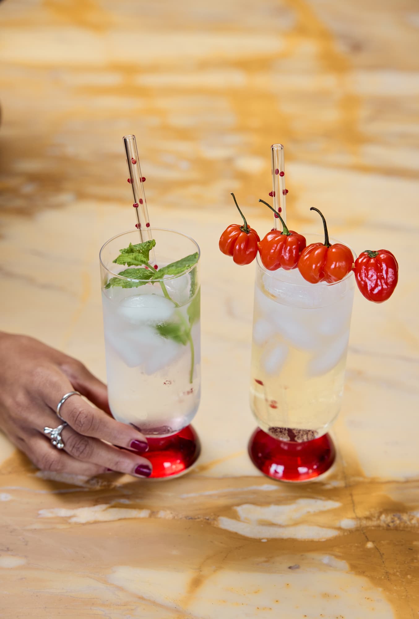Høyt drikkeglass Spice, 2-pakning – bilde 3