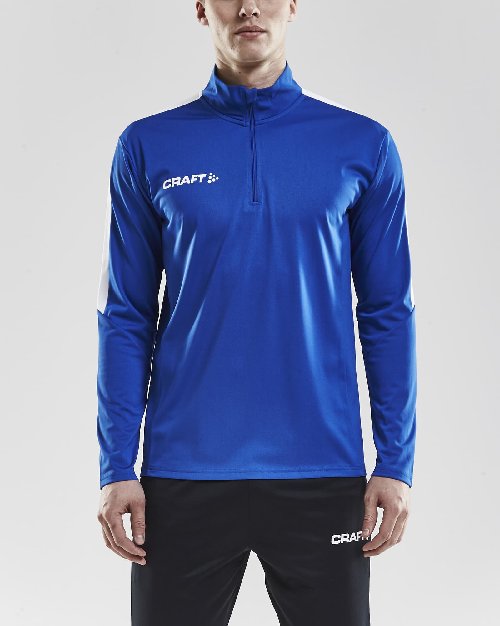 Progress Halfzip Ls Tee M – bilde 2