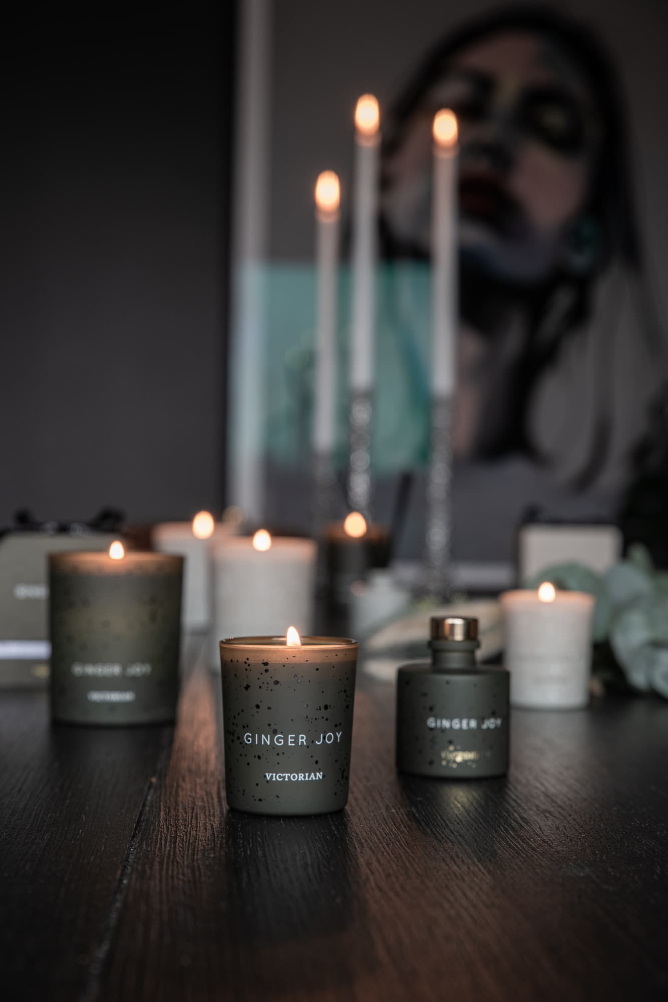 Duftlys og Diffuser Ginger Joy