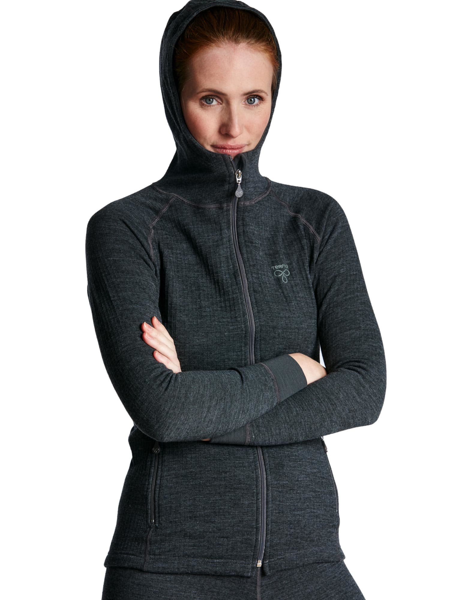 Termo Wool Original 2.0 Hoodie full zip W