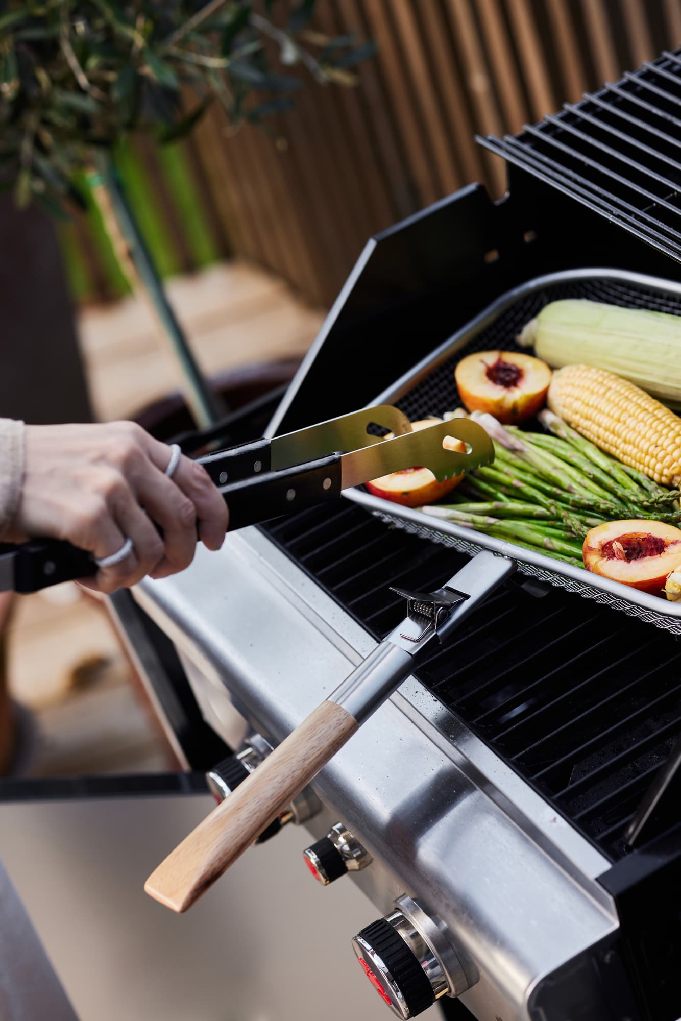 Fredde BBQ sett 3 deler, svart