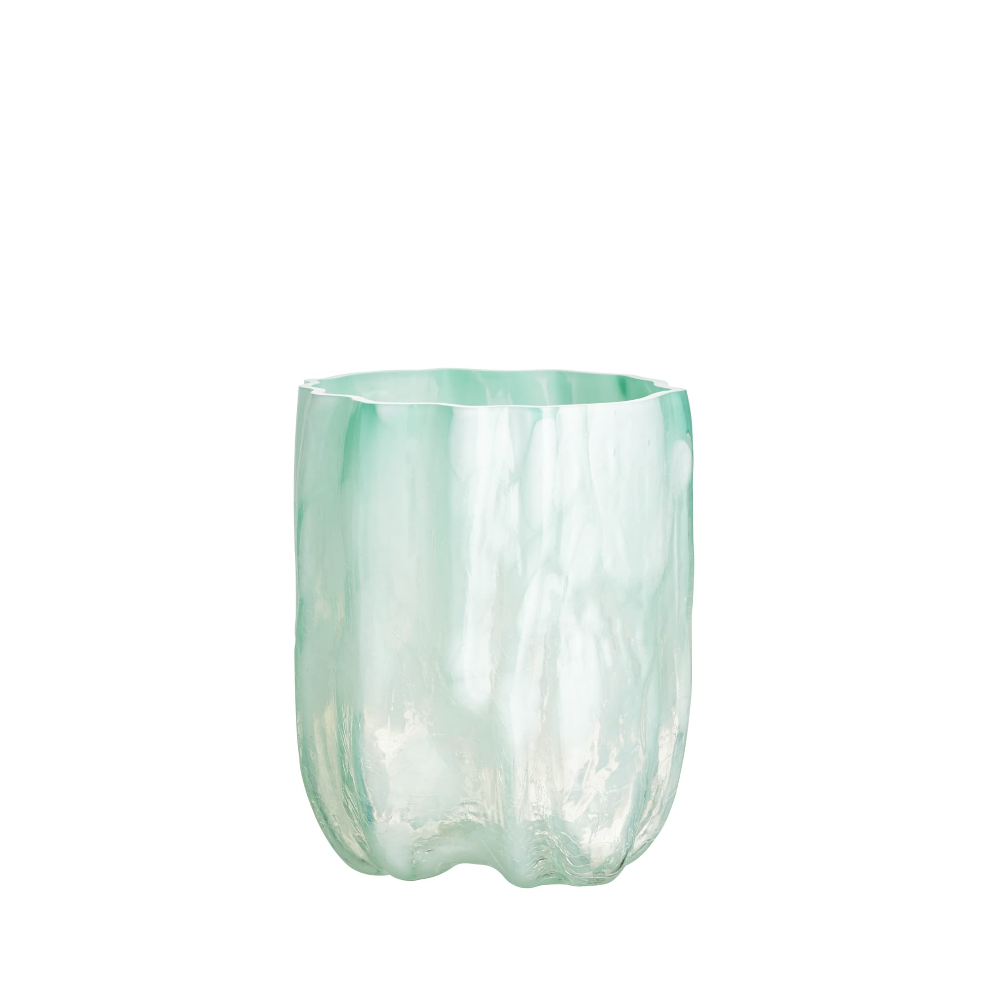 Crackle vase jadegrønn 270mm